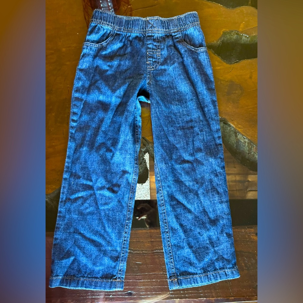 Carters boys elastic waist jeans size 5t